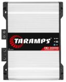 Taramps HD 3000 1-Channel 3000W RMS Class D Car Amplifier with LED Monitor & Crossover