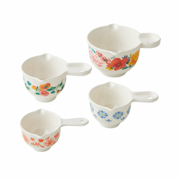 The Pioneer Woman 38-Piece Cookware Set, Teal, Floral Design, Complete Kitchen Solution - Image 9