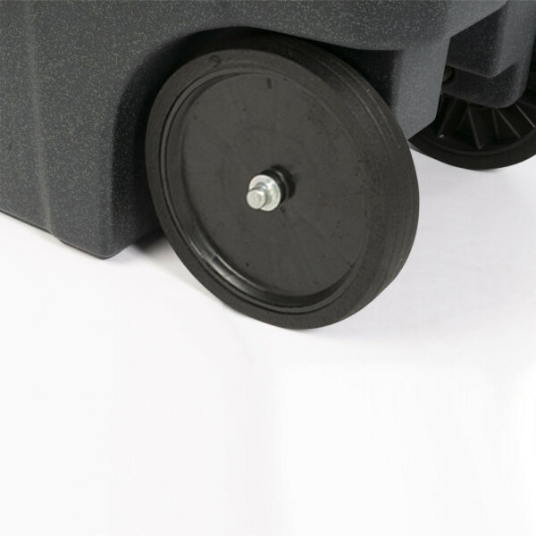 Toter 48 Gallon Green Trash Can with Quiet Wheels & Lid - Durable, Recycled, Curbside Compatible - Image 9