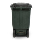 Toter 48 Gallon Green Trash Can with Quiet Wheels & Lid - Durable, Recycled, Curbside Compatible