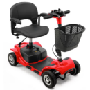 UltraLite A898 4-Wheel Mobility Scooter, Portable, Lightweight, 14-Mile Range
