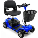 UltraLite A898 4-Wheel Mobility Scooter, Portable, Lightweight, 14-Mile Range