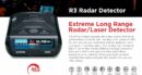 Uniden R3 Extreme Long Range Radar Detector with GPS, Voice Alerts & OLED Display