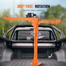 VEVOR Electric Truck Crane, 1100 lbs Capacity, 360° Swivel, Adjustable Boom, Heavy-Duty Rust-Resistant Steel