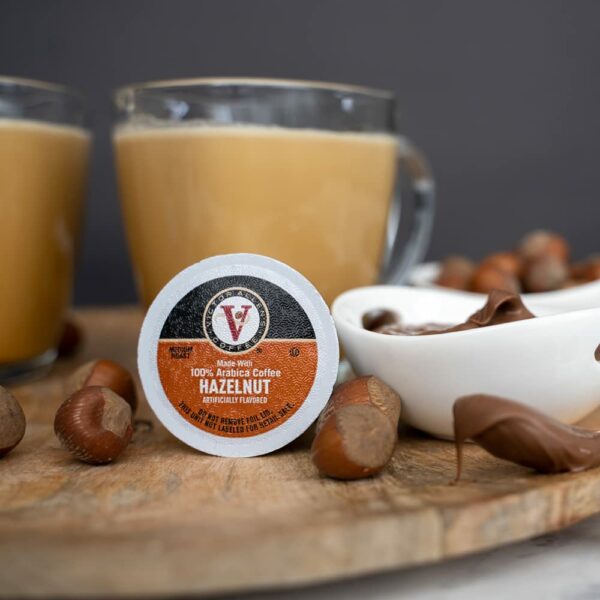 Victor Allen's Hazelnut Blend Medium Roast Coffee Pods, 80 Count, Flavored Arabica, Keurig Compatible - Image 3