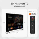 VIZIO 50" V-Series 4K UHD LED Smart TV with Dolby Vision, HDR10, Full Array Backlight, IQ Active Processor, V-Gaming Engine