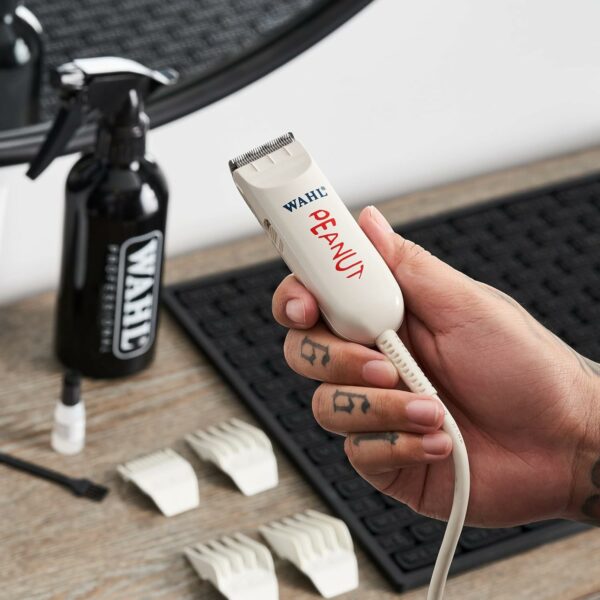 Wahl Professional Classic Peanut Beard Trimmer & Hair Clipper Kit, 4 Guide Combs, Detachable Blade - Image 4