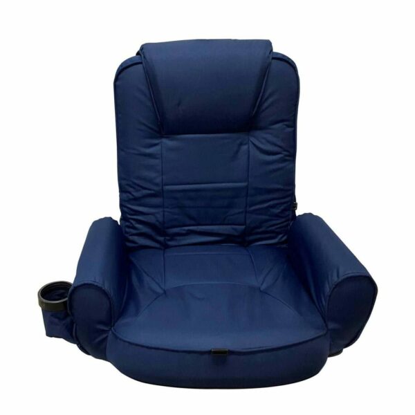 WEST MARINE Go-Anywhere High-Back Portable Seat with Armrests, UV-Resistant, Water-Repellent Fabric