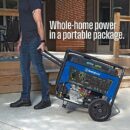 Westinghouse 12500W Dual Fuel Portable Generator with Remote Start, 457cc Engine, 12-Hour Run Time, Transfer Switch & RV Ready