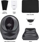 Whisker Litter-Robot 3 Core Bundle - Self-Cleaning Automatic Cat Litter Box with App Control & Accessories