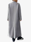 A2 Women's Woolen Double Breasted Long Sleeve Coat - Stylish & Warm