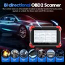 XTOOL D7 OBD2 Scanner, Bidirectional, ECU Coding, 36+ Resets, Android 10, All System Diagnostics