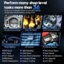 XTOOL D7 OBD2 Scanner, Bidirectional, ECU Coding, 36+ Resets, Android 10, All System Diagnostics