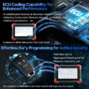XTOOL D7 OBD2 Scanner, Bidirectional, ECU Coding, 36+ Resets, Android 10, All System Diagnostics