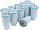 ZeroWater 12-Pack Replacement Filters for Pitchers & Dispensers - NSF Certified, Removes 99.6% TDS, Lead & Heavy Metals