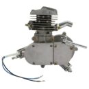 Zimtown 80cc 2-Stroke Engine Kit for 26" Bicycles, Silver White, High-Speed Performance