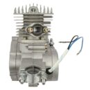Zimtown 80cc 2-Stroke Engine Kit for 26" Bicycles, Silver White, High-Speed Performance