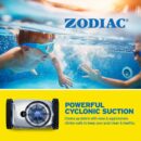 Zodiac MX6 Elite Automatic In-ground Pool Cleaner, Energy-Efficient, Wall Climbing, Suction, Cyclonic Turbine
